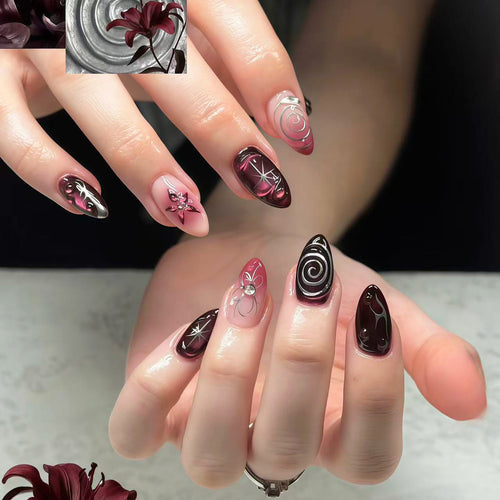 Künstlerisches Nagelwickel-Set