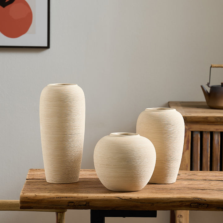 Dekorative Blumenkeramikvase Karnz