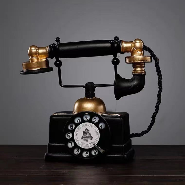 Vintage Telefonfigur Karnz