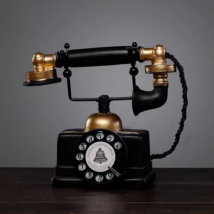 Vintage Telefonfigur Karnz