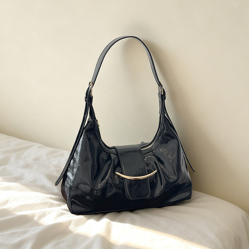 Glänzende Glamour-Handtasche