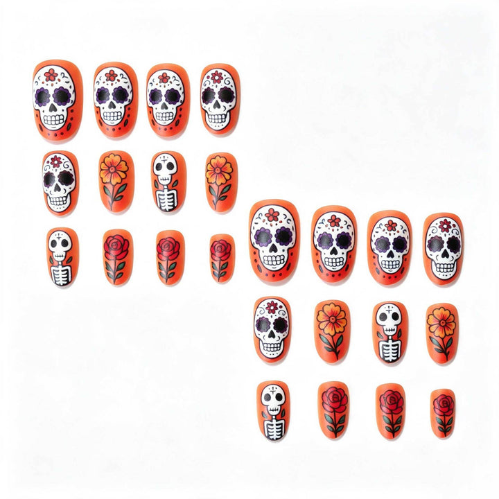 Künstlerisches Halloween Nagelkunstset