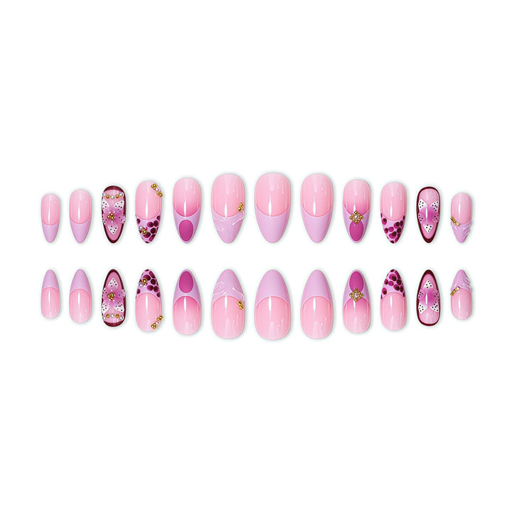 Elegante Blumen-Acryl-Nagelerweiterungen Karnz