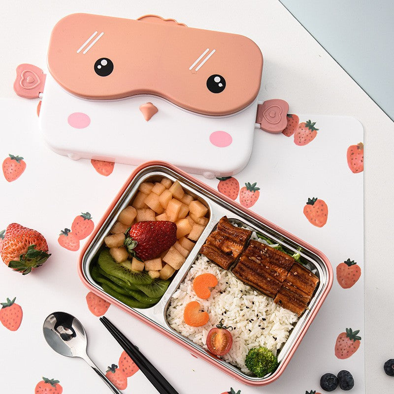 Cartoon-Themen Multi-Kompartiment Lunchbox