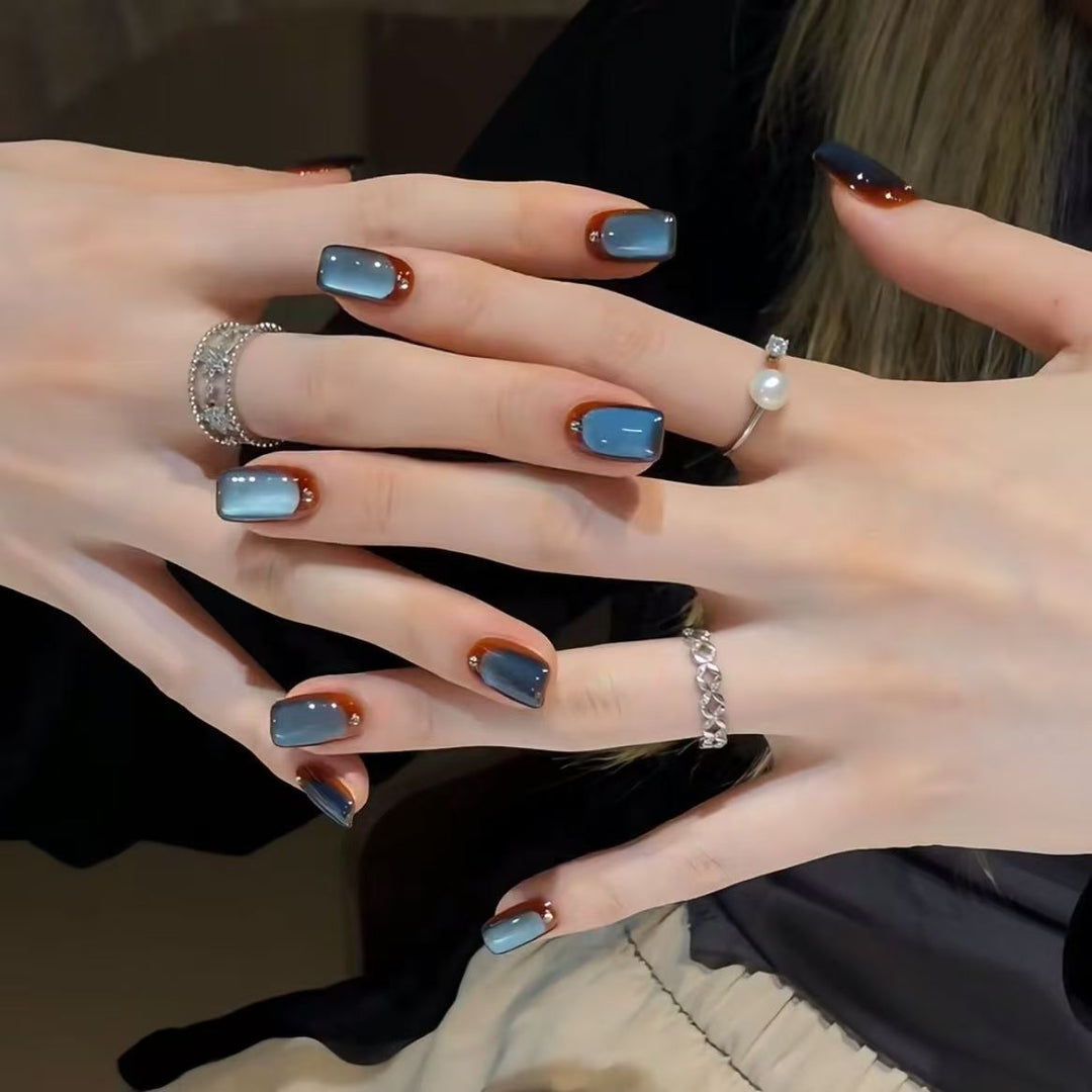 Gradient Nagelkunst Verlängerungen