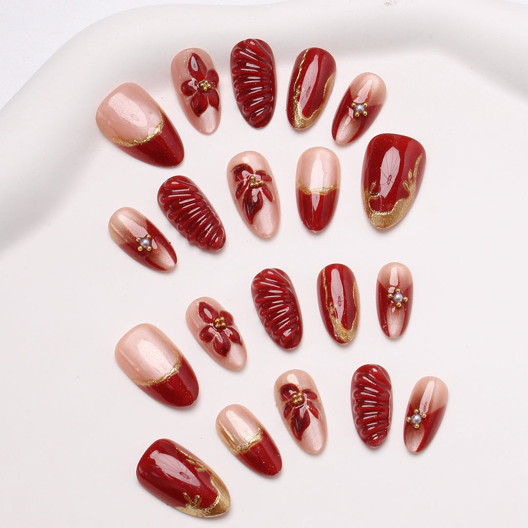 Elegante Press-On-Nagelspitzen Karnz