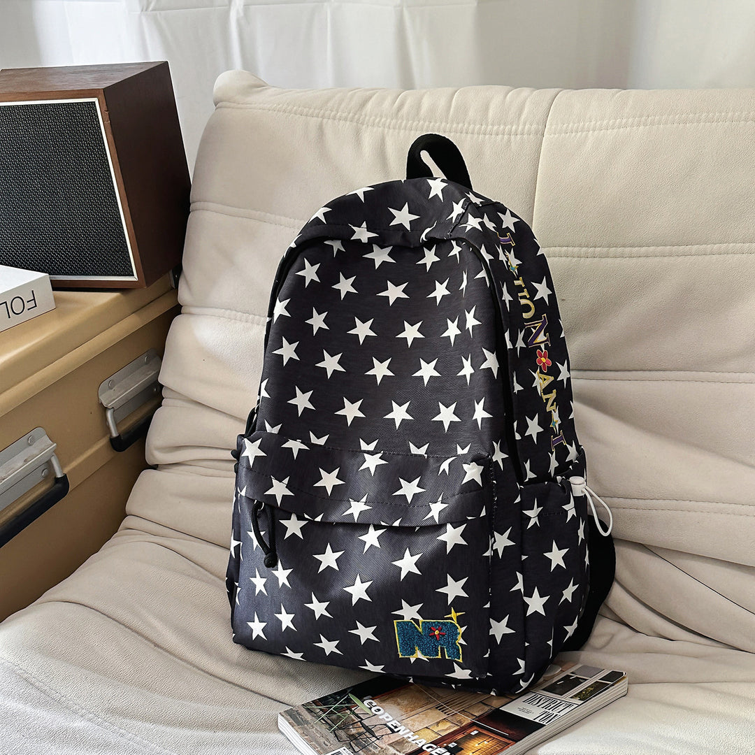 Stylischer Sternenmuster-Rucksack Karnz 1791204182