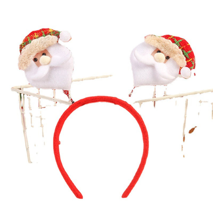 Lustige Weihnachts-Rentier-Haarreifen Karnz