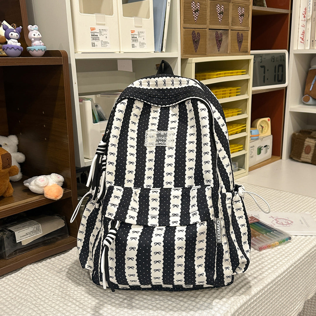 Stilvolle dekorative Schleifen-verzierte Rucksack Karnz