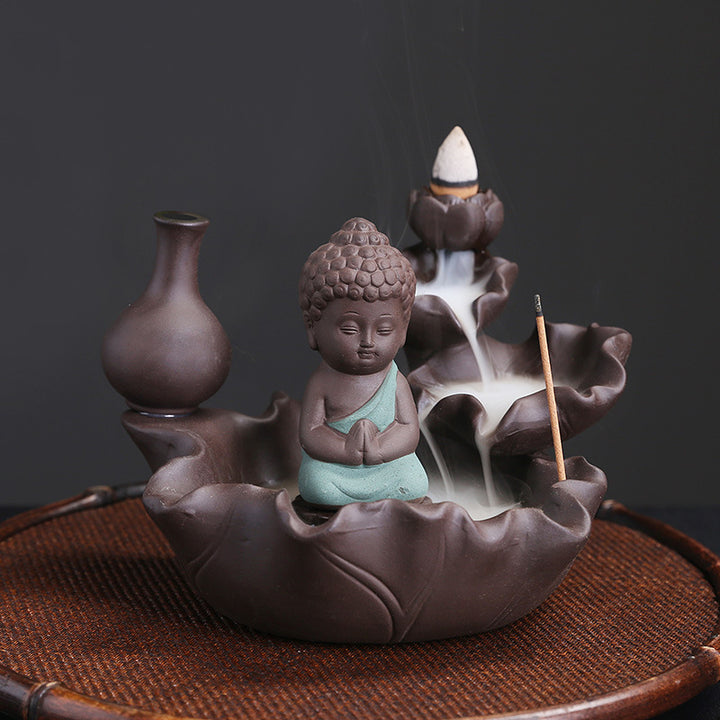 Buddha-Themen Lotus Räucherstäbchenhalter