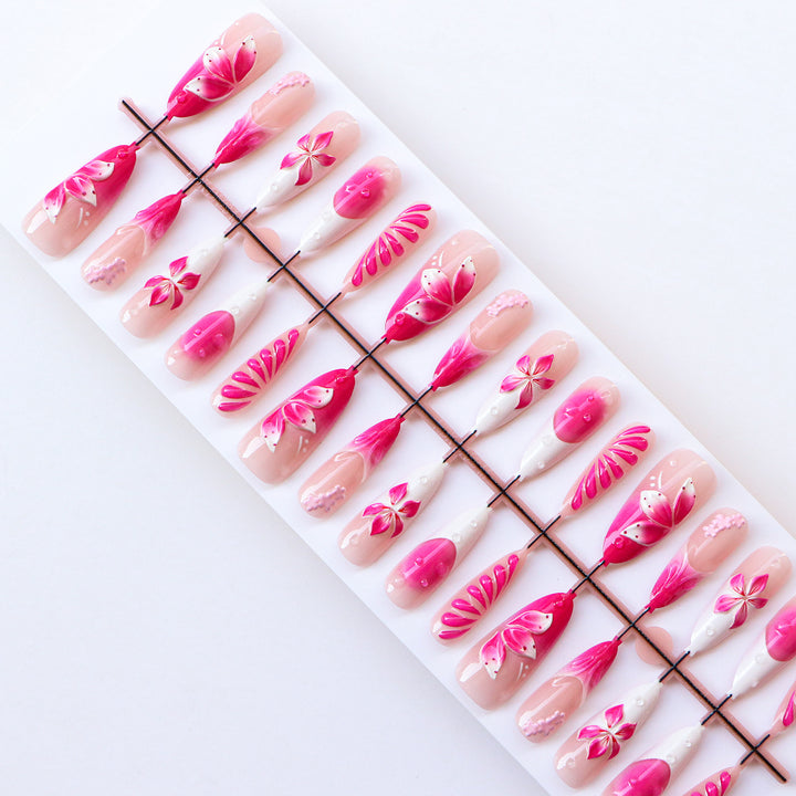 Premium Floral Nagelkunstkollektion