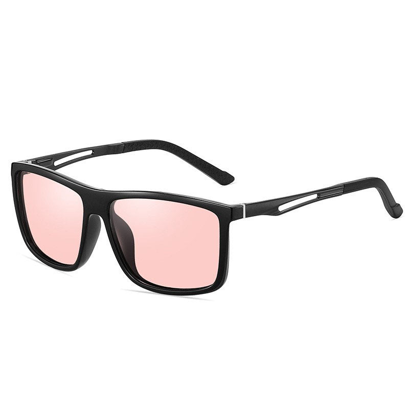 Herren Sportliche Sonnenbrille mit rutschfesten Bügeln und UV-Schutz Karnz
