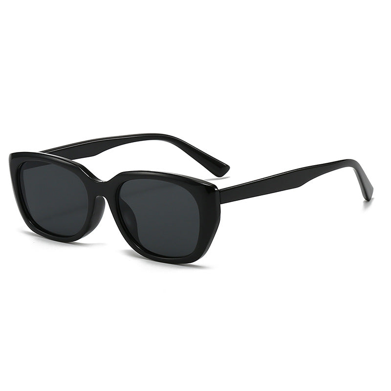Oversized Katzenaugen-Sonnenbrille