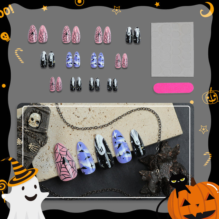 Halloween-Themen Nagelkunst Karnz