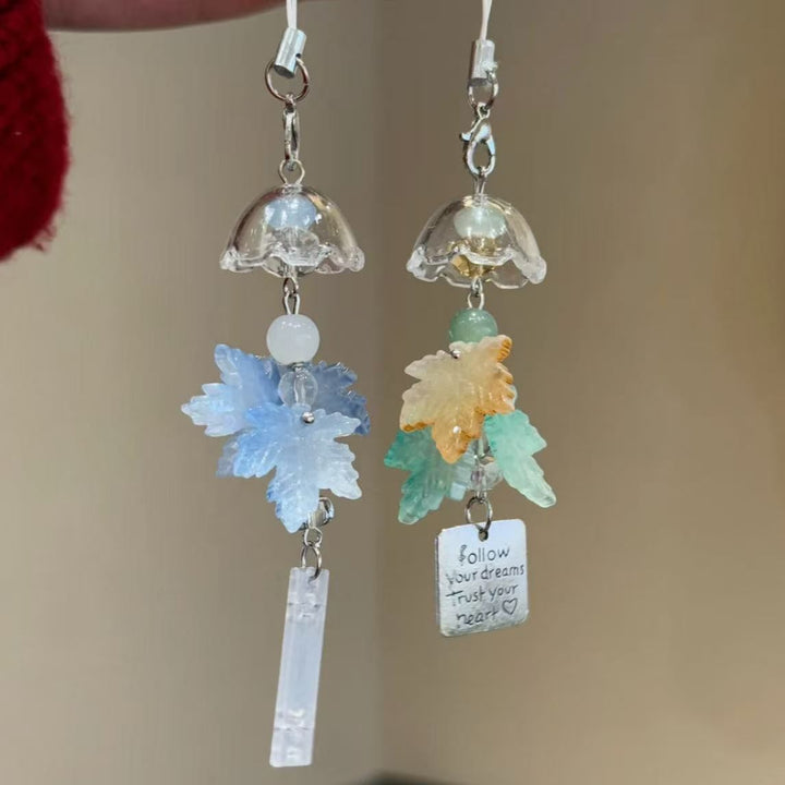 Inspirierender Blumenanhänger Charm Karnz