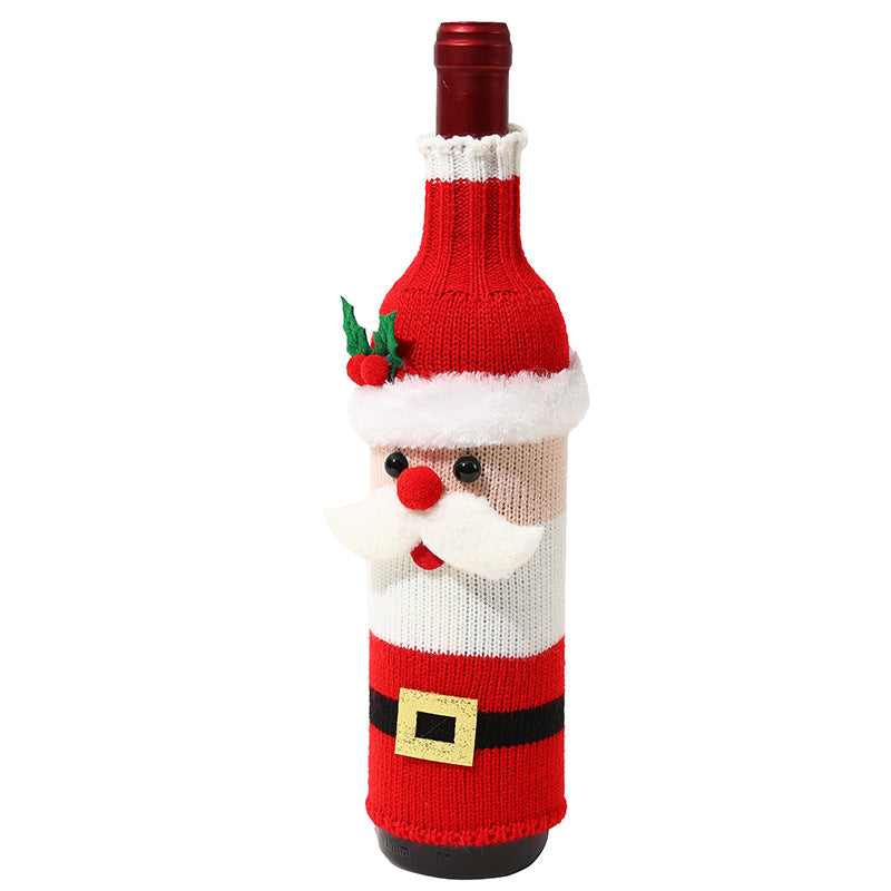 Weihnachtsgeschenk Weinflaschenhülle Karnz