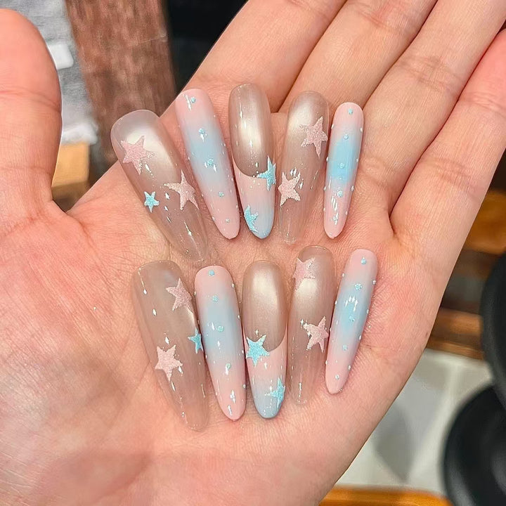 Stiletto Press-On Nagelverlängerungen Karnz