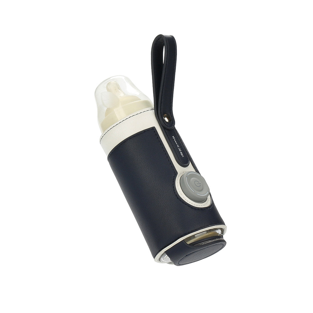Elegante und Funktionale Flasche mit Lederhülle Karnz