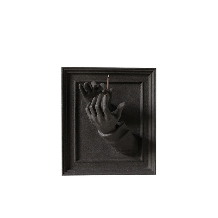 Künstlerische Hand Wand Skulptur