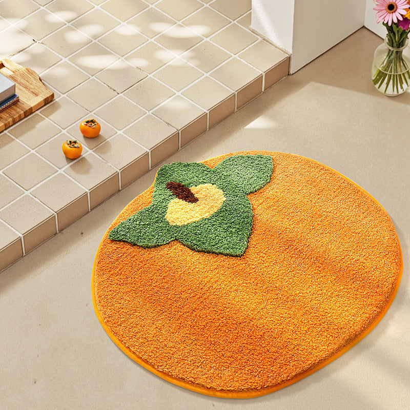 Dekorativer Zitronenförmiger Teppich für die Home Decor