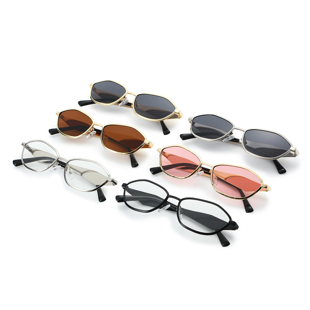 Geometrische Mode-Sonnenbrille Karnz