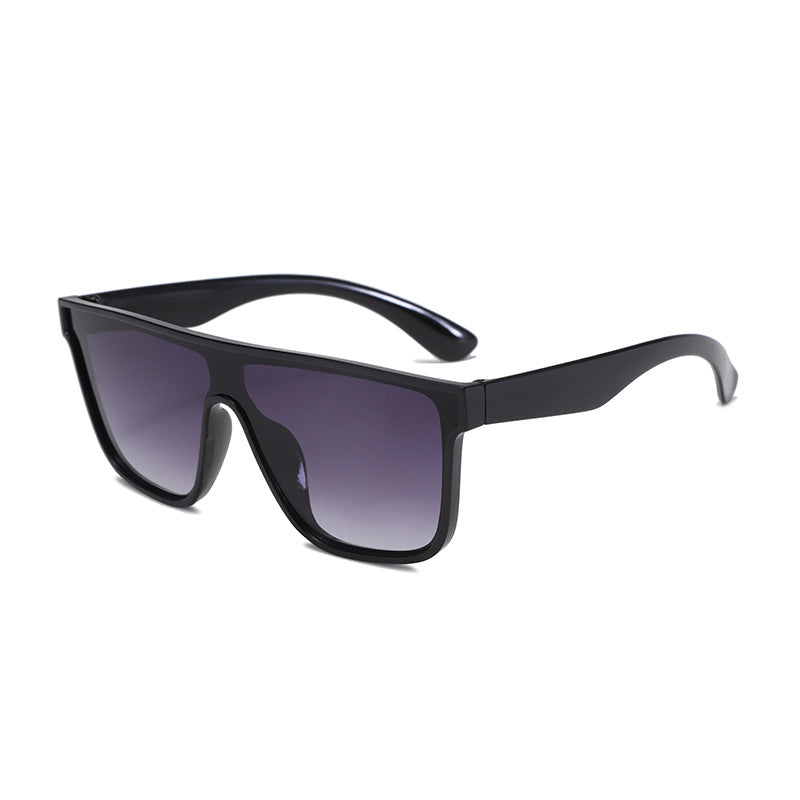 Damen Sportliche Sonnenbrille mit breitem Rahmen und polarisierenden Gläsern Karnz
