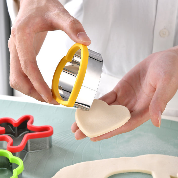 Silikon-Ausstechformen Set für Kreative Plätzchen Dekoration Karnz