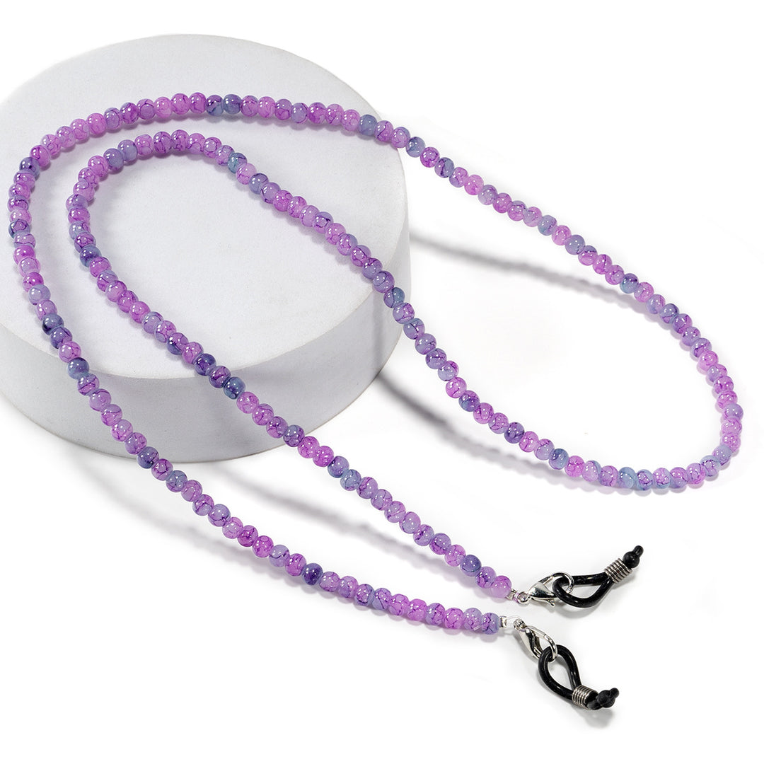 Handgefertigte Perlenbrille Kette Karnz