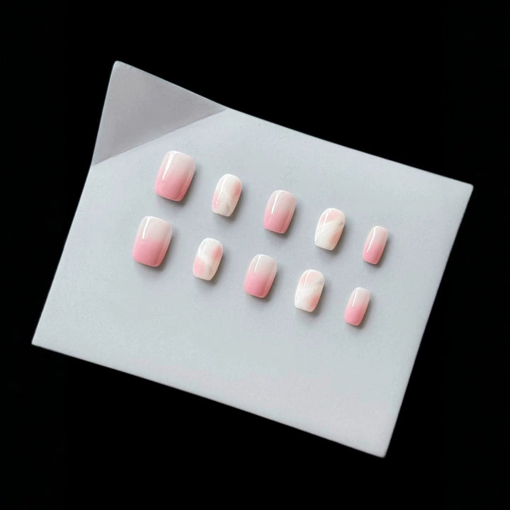 Künstlerische Ombré Druck-Nägel