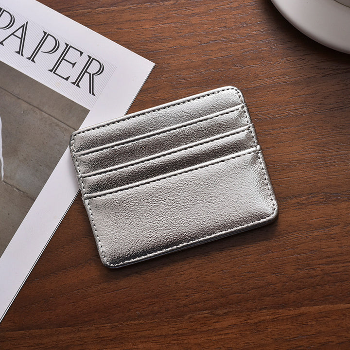 Minimalistischer Leder-Kartenhalter Karnz