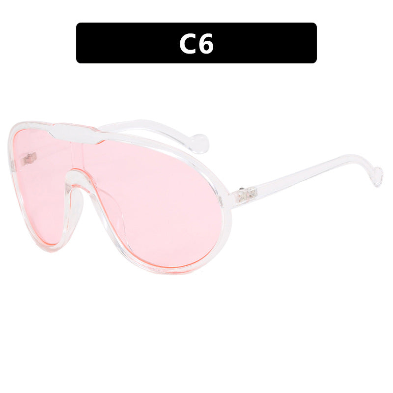 Damen visierähnliche Sonnenbrille Karnz