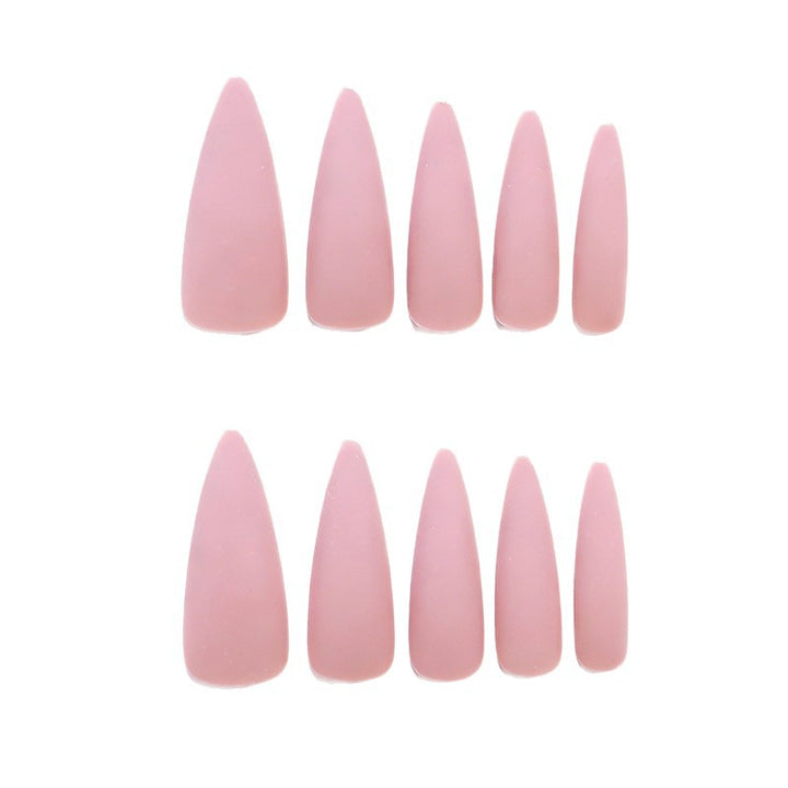 Matte Stiletto-Nagelverlängerungen Karnz