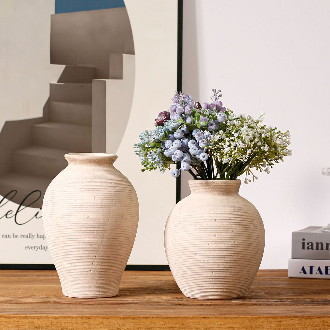 Kunstvolle Keramikvase Karnz
