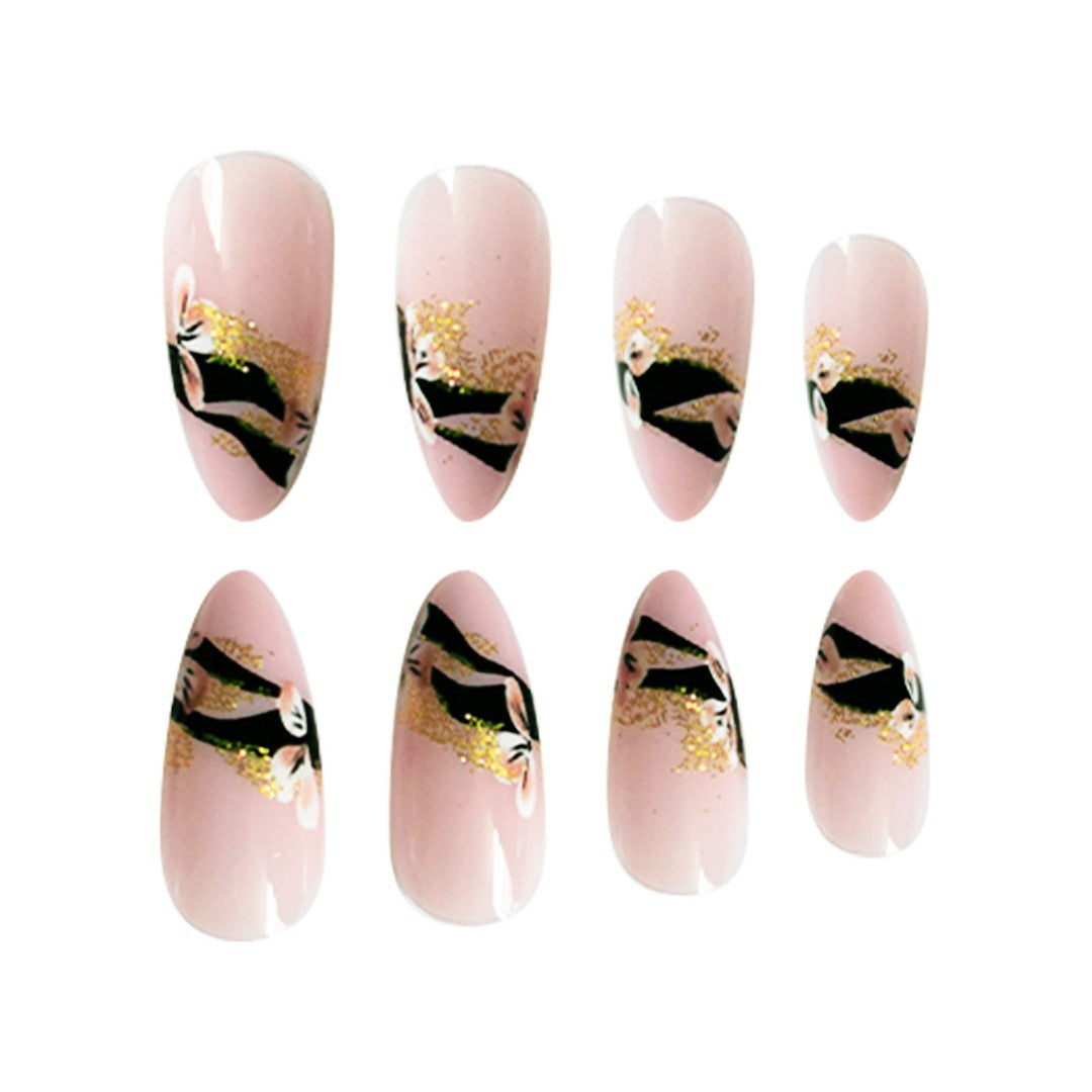 Elegante Blumen-Nagelkunstverlängerungen Karnz 1787913882