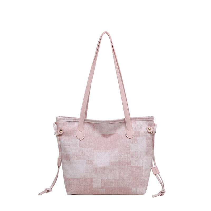 WoTextured Canvas Tote Bag Karnz