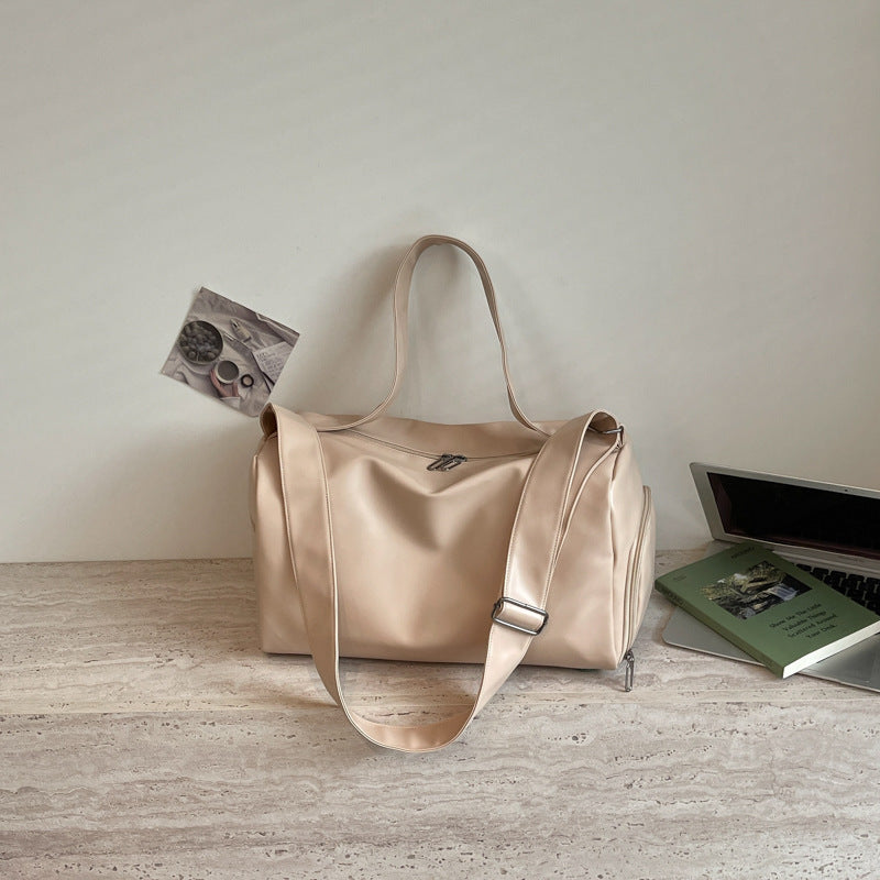 Schlanker Metallischer Reisetasche
