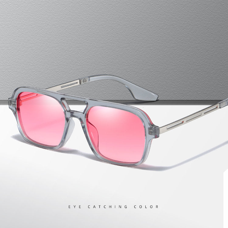 Damen Designer Sonnenbrille mit blauen Gläsern Karnz
