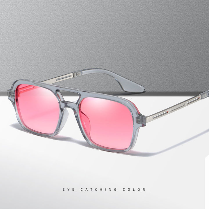 Damen Designer Sonnenbrille mit blauen Gläsern Karnz