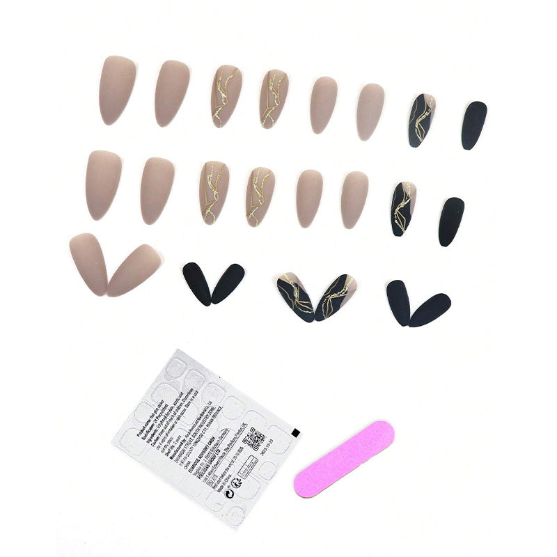 Luxus Abstract Art Press-On Nail Set Karnz