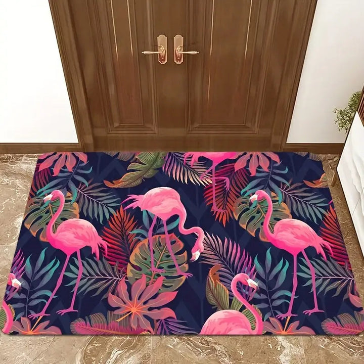 Niedlicher Cartoon-Katzen Willkommen Matte