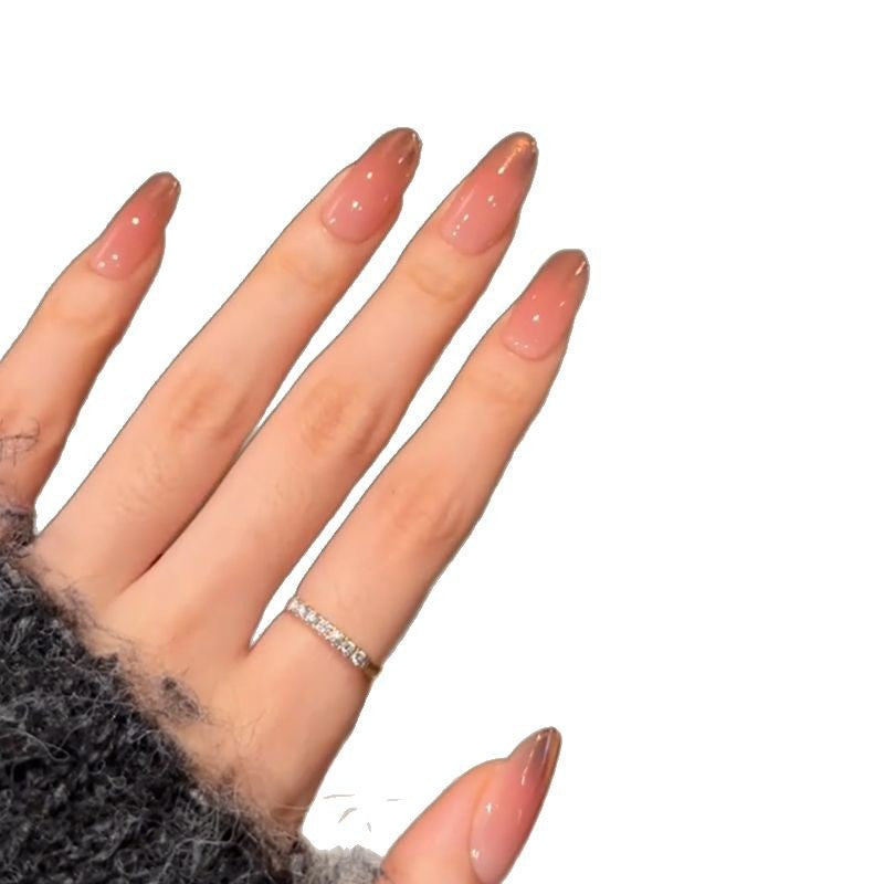 Elegante lange Press-On-Nageltips