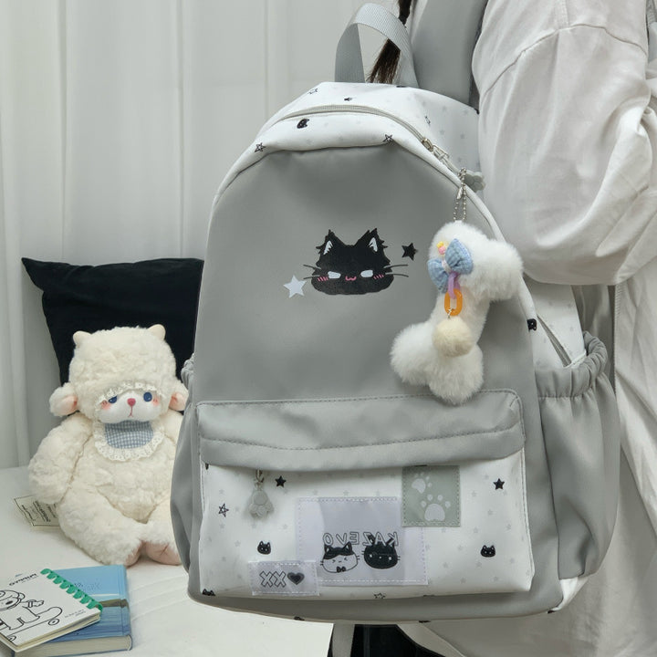 Niedlicher Katzen-Themen-Rucksack Karnz