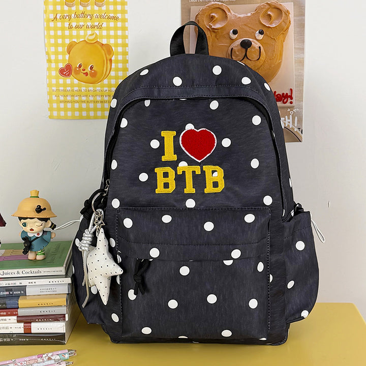 Stylischer gepunkteter Grafik-Rucksack Karnz