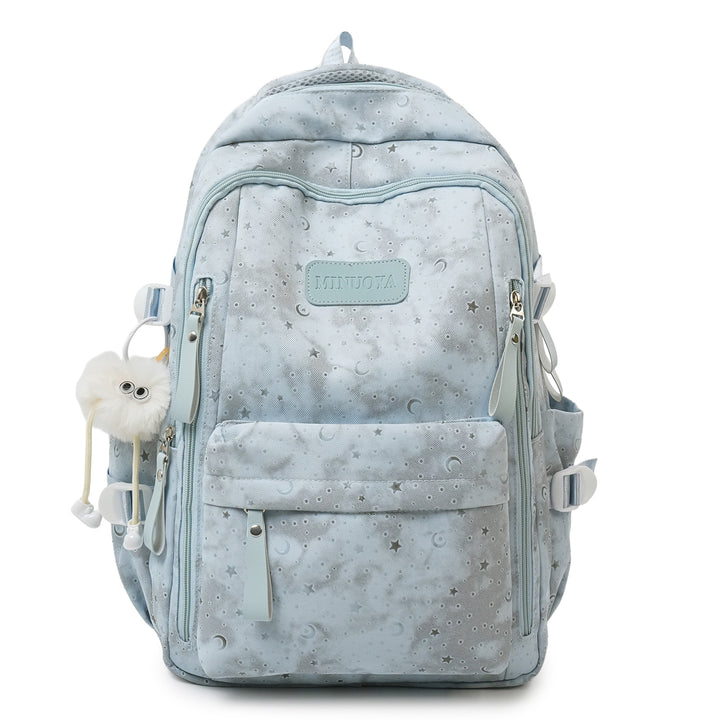 Trendige Sterne und Monde Muster Rucksack Karnz