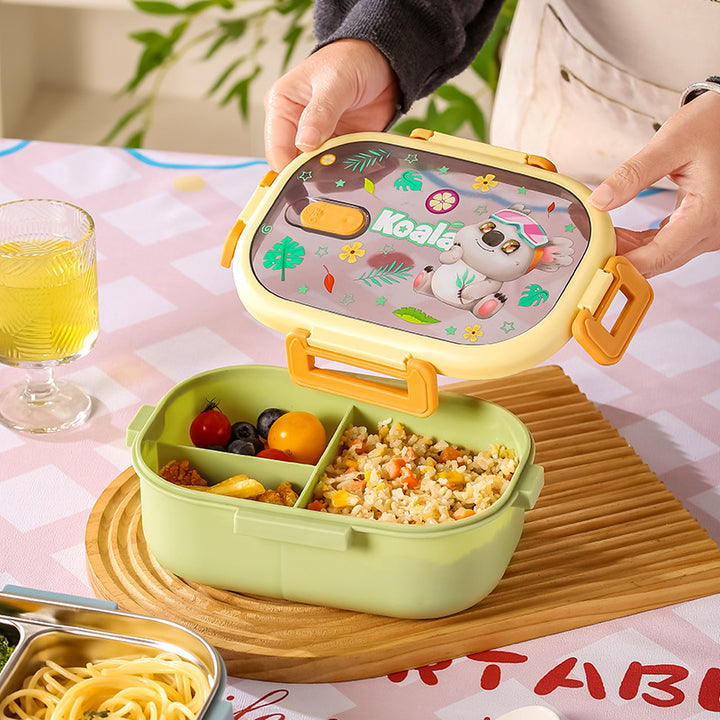 Cartoon-Themen Multi-Fach Lunchbehälter