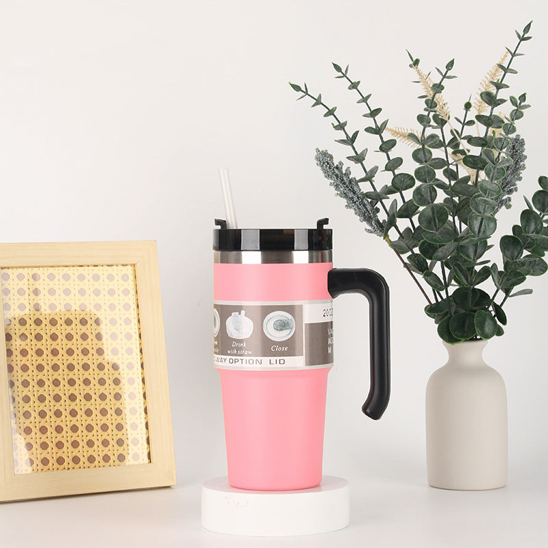 Unisex Thermobecher mit 3-in-1-Trinkoptionen Karnz