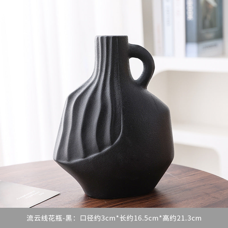 Moderne geometrische dekorative Vase