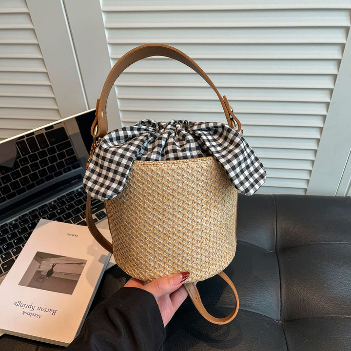 WoWoven Strand Eimer Tasche Karnz