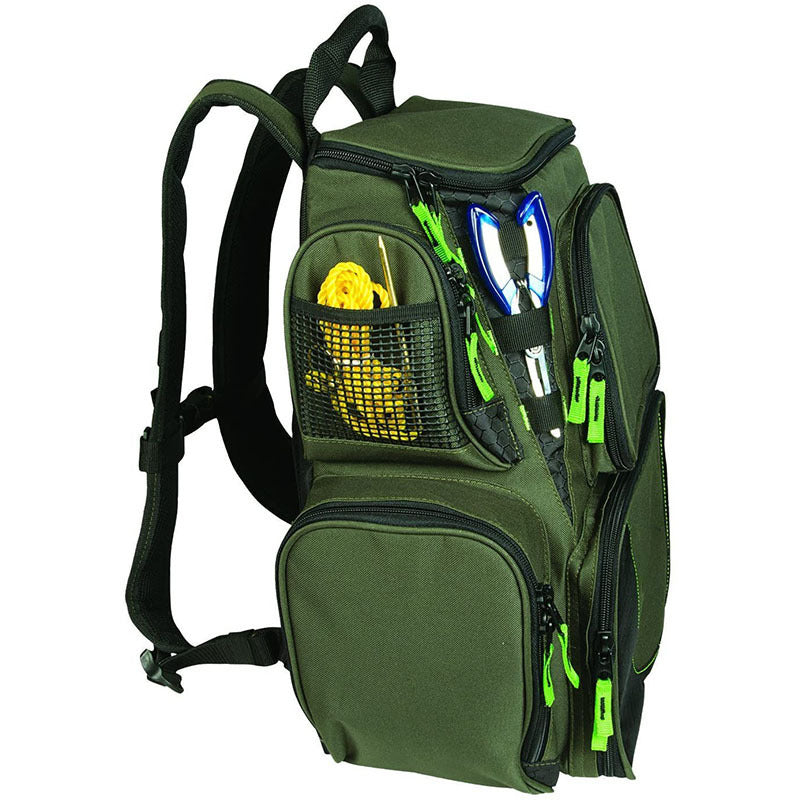 Multi-Fach Fachangelgerät Aufbewahrung Rucksack Karnz