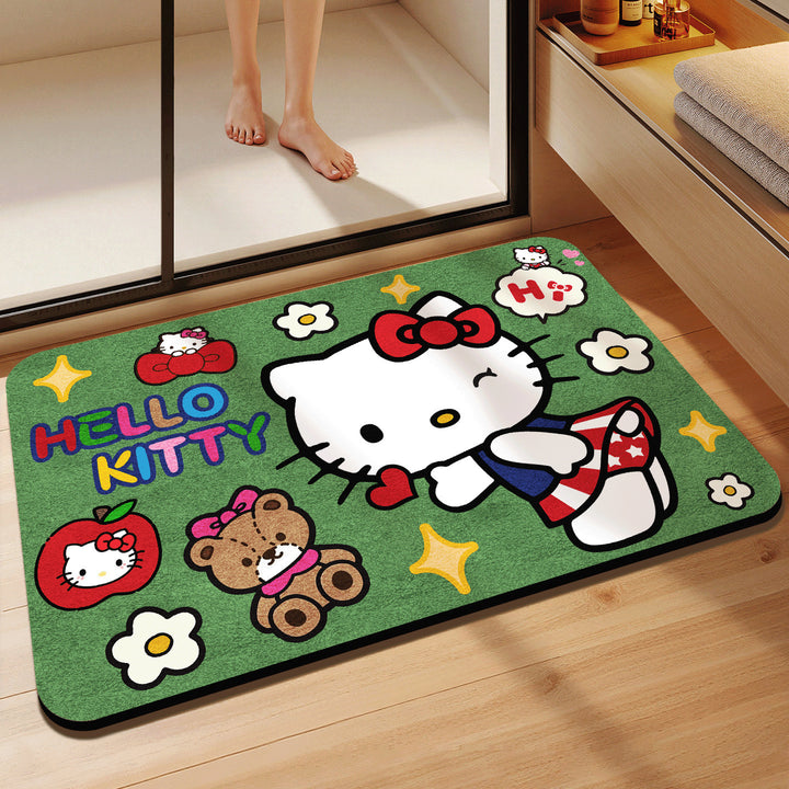 Cartoon-Thema Plush-Badmatte